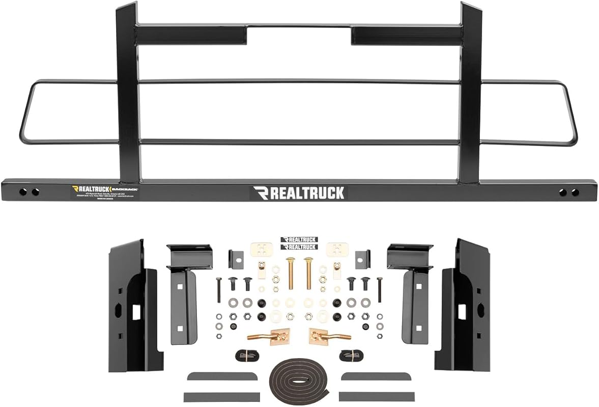 RealTruck BACKRACK Original Rack Frame Hardware Kit Combo No-Drill Bla