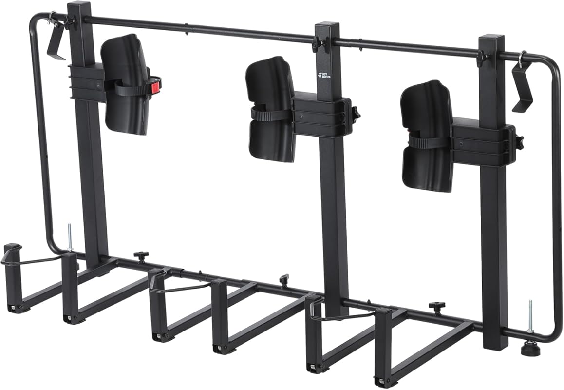 JOYTUTUS Heavy Duty Full-Size Pickup Truck Bed Bike Rack - Anti-Wobble