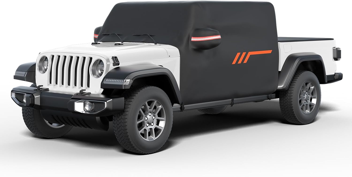 JOYTUTUS Waterproof Cab Cover for Gladiator JT 2020-2026, Windproof Al