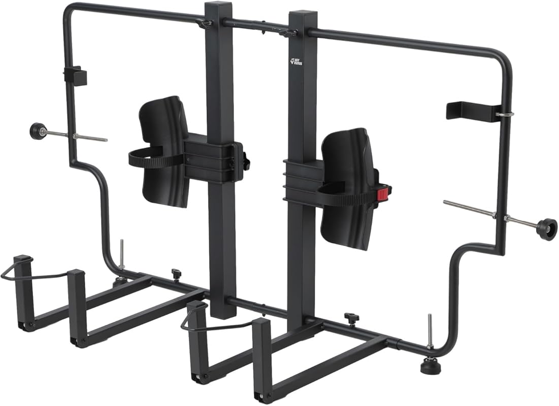 JOYTUTUS Heavy-Duty Mid-Size Pickup Truck Bed Bike Rack - Anti-Wobble,