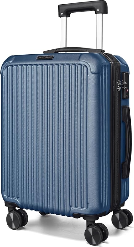 LIGHT FLIGHT 22x14x9 Airline Approved Carry-On Luggage: Durable Expand