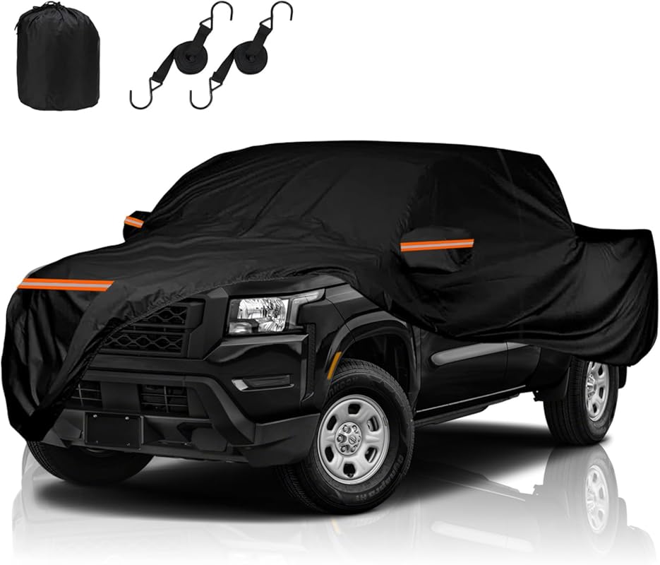 Waterproof All-Weather Truck Cover for Nissan Titan 2015-2026 Crew Cab