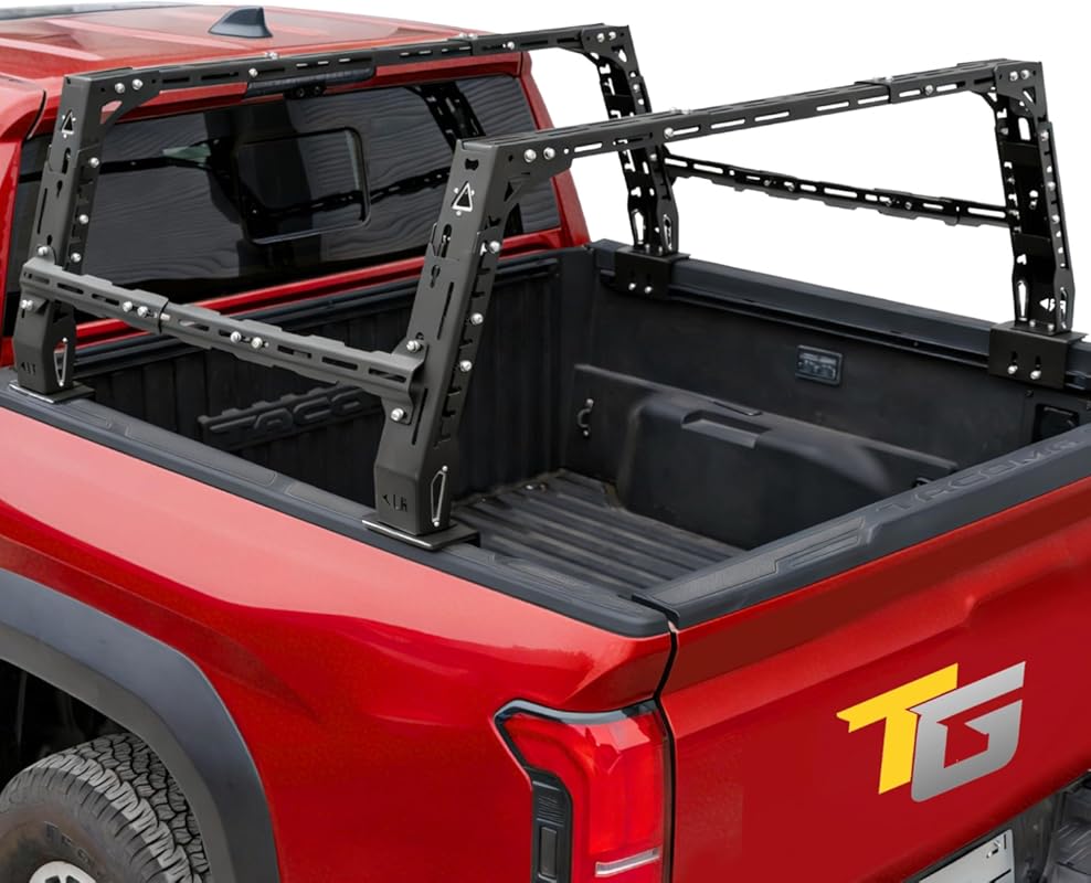 Trumgeta Adjustable Overland Bed Rack for Mid-Size Tacoma Gladiator 18