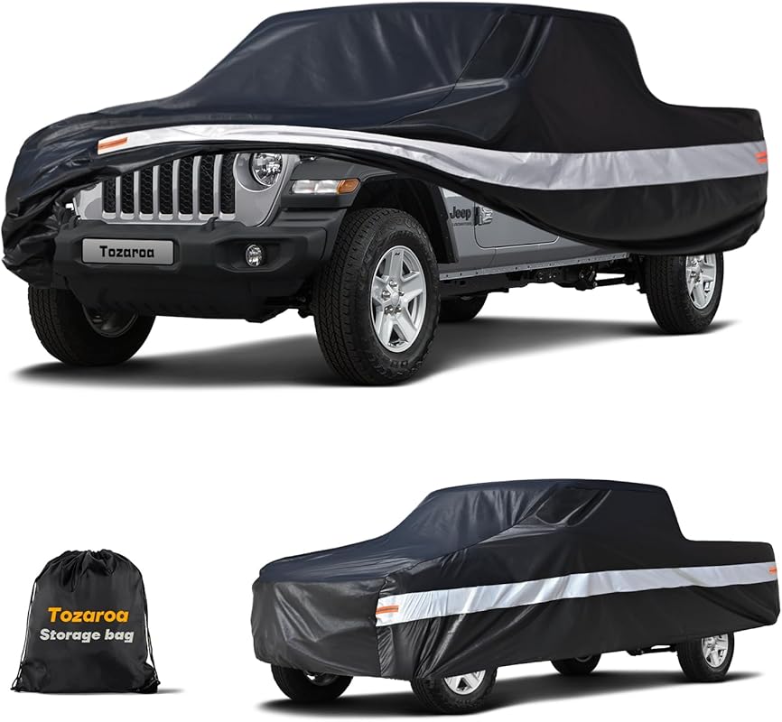 Jeep Gladiator Heavy-Duty Custom Truck Cover 2020-2026 Crew Cab Short 
