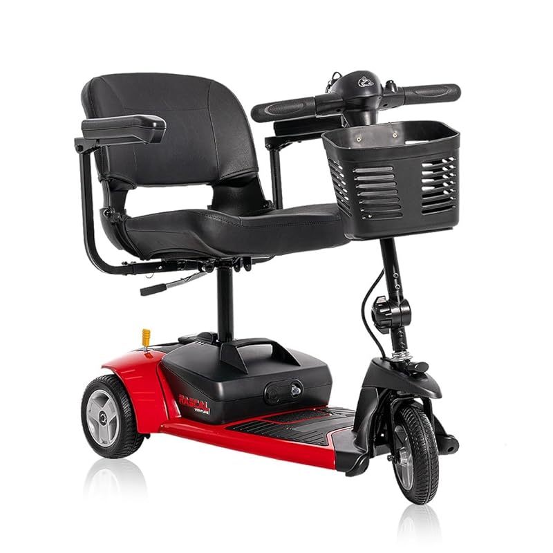 Rascal Venture 3-Wheel Portable Mobility Scooter for Travel, 300 lb Ca
