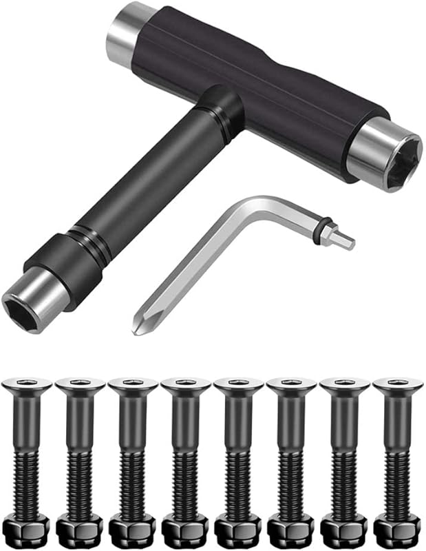 C&Xanadu Upkeep All-in-One Portable Skate Tool with 2-in-1 Allen Wrenc