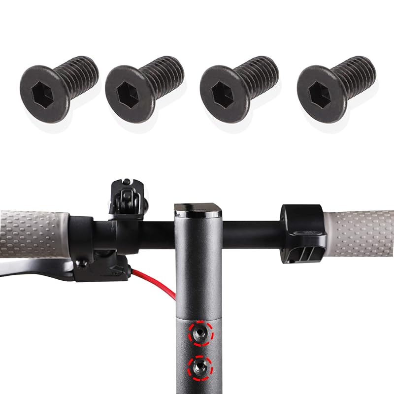 TOMALL Stainless Steel Head Screw Kit 4PCS for Xiaomi M365 Electric Scooter