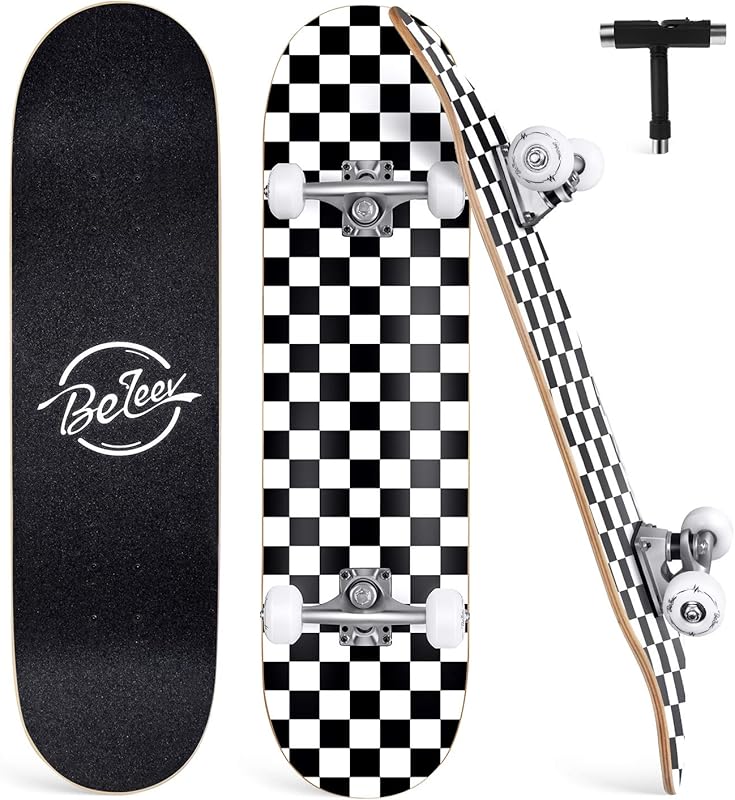 BELEEV Cruiser Trick Skateboard - 31x8