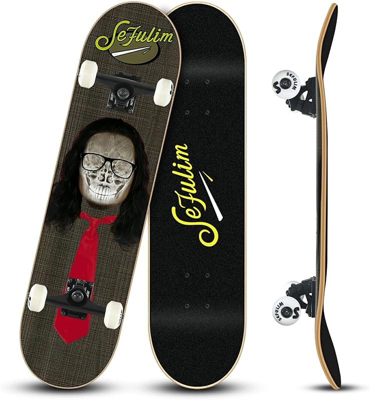 Complete 31-Inch Maple Skateboard