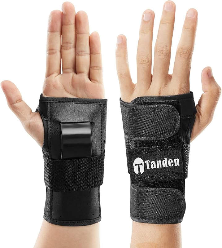 Tanden Adjustable Wrist Guards for Skating, Snowboarding & Skateboardi