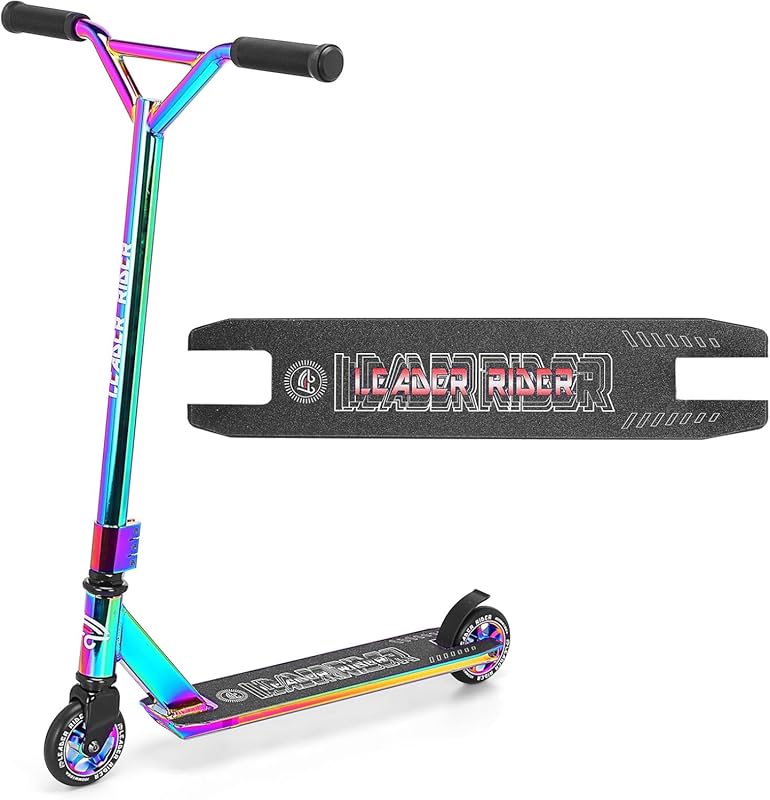 Pro Stunt Scooter for 14+ – Colorful BMX Freestyle Trick Scooter for B