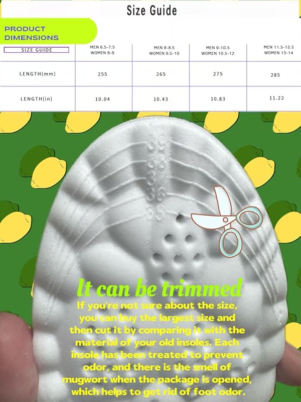 4D Cloud Soles Anti-Fatigue Insoles for Men & Women - Shock Absorbing