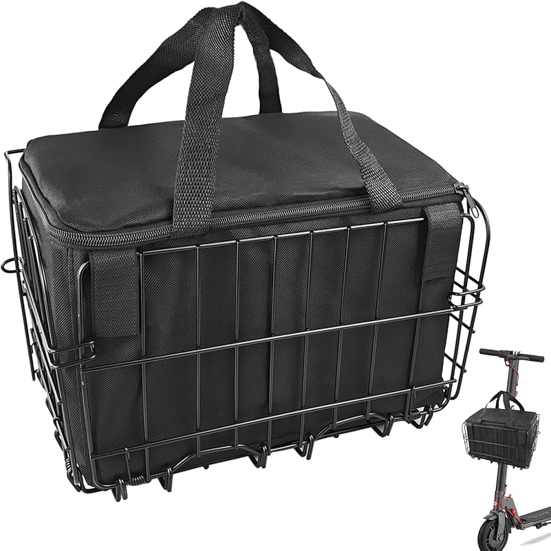 Upgrade Knee Scooter Basket Accessory, Quick-Release Removable Cloth B