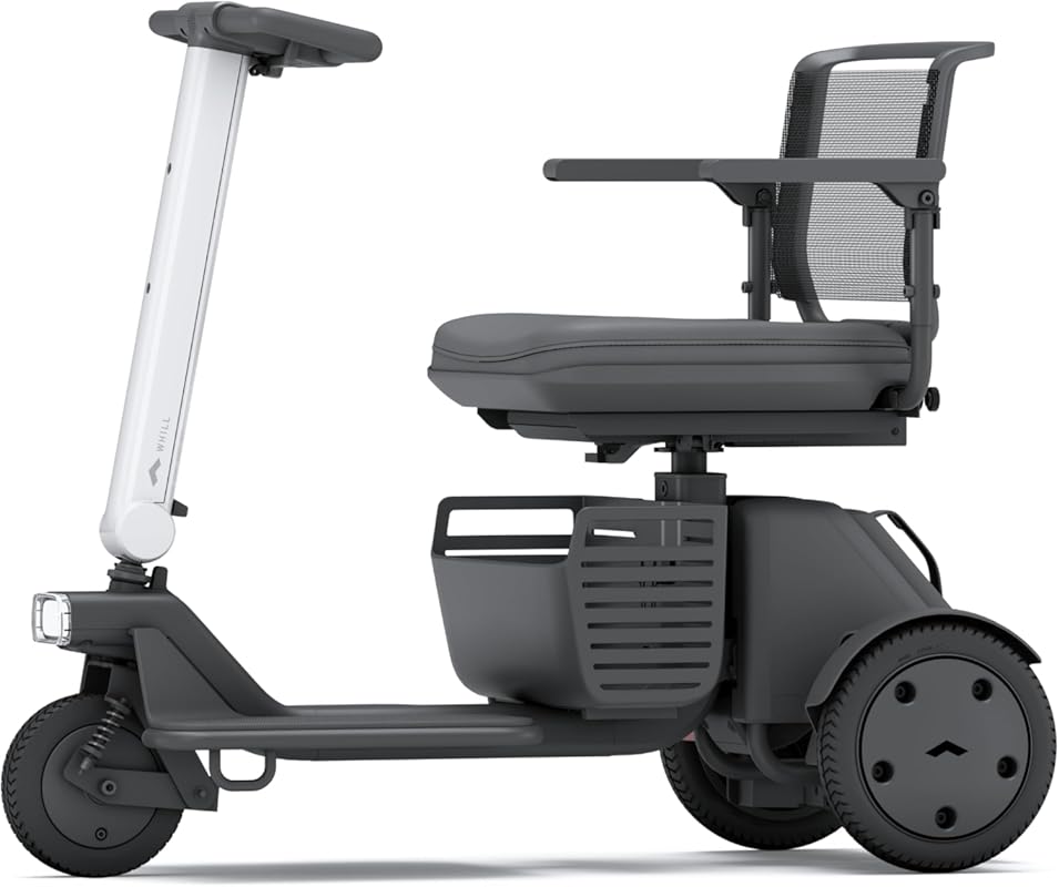 WHILL Model R Mobility Scooter – Water Resistant, 12-Mile Range, Airli