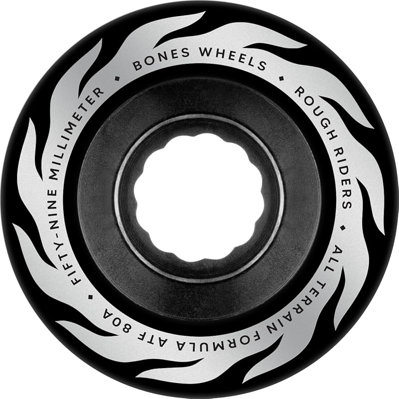 Bones ATF Rough Riders Eternal Flames 80A Skateboard Wheels