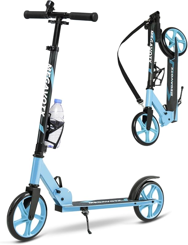 Non-Electric Foldable Kick Scooter for Kids Ages 6+ with 8