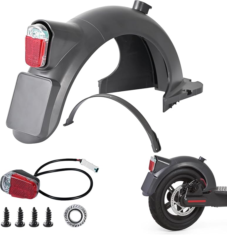 LED Brake Light Rear Mudguard for Segway Ninebot Max G30/Max G30 E/G30 LP Electric Scooter