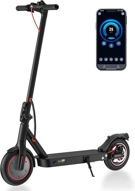 Powerful 1000W/500W Electric Scooter with 28MPH Speed, 28Mile Range & 