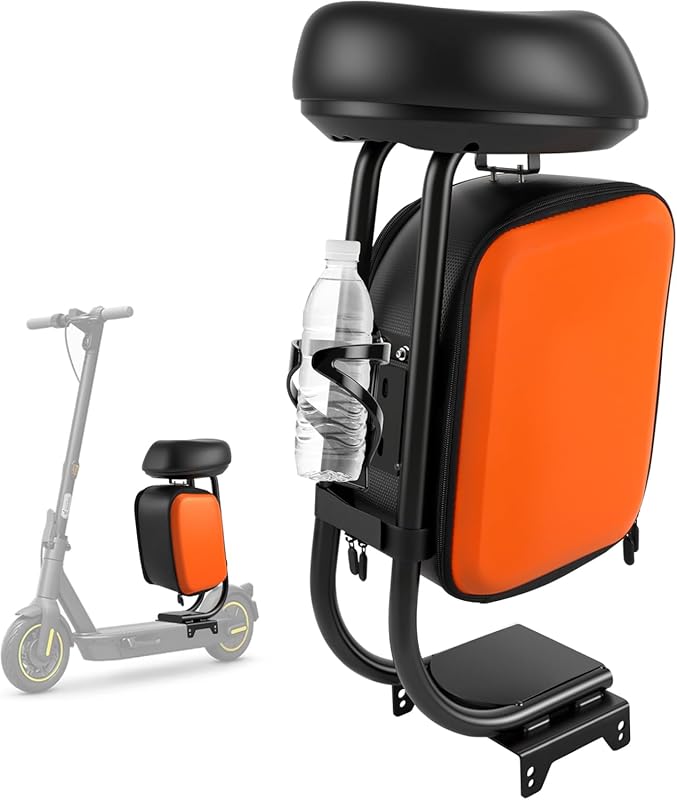 Compatible Electric Scooter Seat for Ninebot MAX-G30 with Storage Bag,