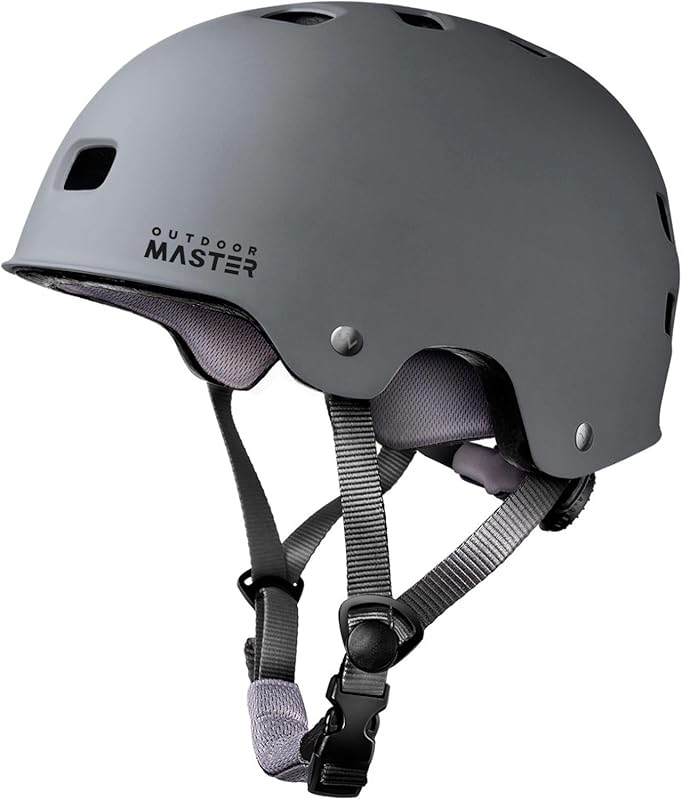 OutdoorMaster Multi-Sport Helmet for Kids and Adults with Removable Li