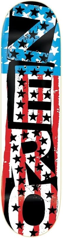 Zero Skateboards Iconic Logo Skateboard Deck, Durable Maple Constructi