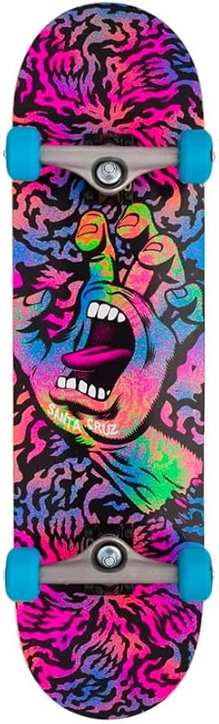 Santa Cruz Skateboards Obscure Hand Complete Skateboard, 8.25 by 31.5 