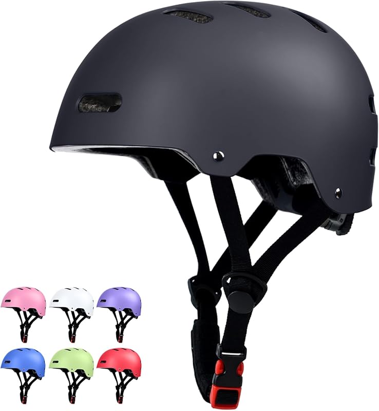 Lightweight Adjustable Multi-Sport Helmet for Adults, Youth, and Kids,