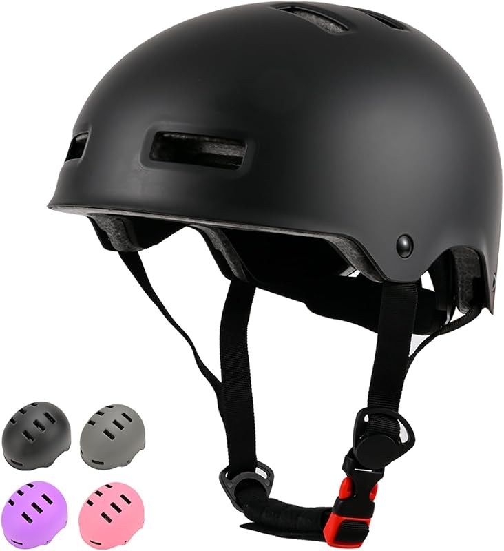 Adjustable Kids Bike Helmet for Boys and Girls, Protective Multi-Sport