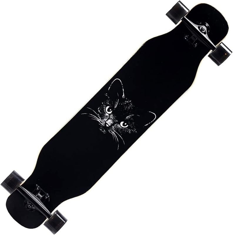 Black Cat Freestyle Longboard Skateboard