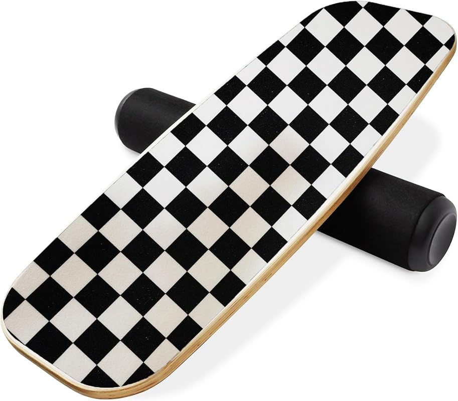 Balance Board with Adjustable Stoppers