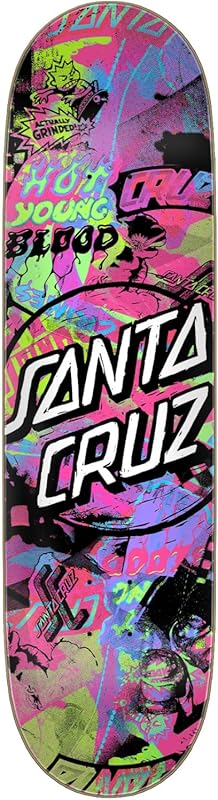 Santa Cruz Cut Collage Skateboard Deck