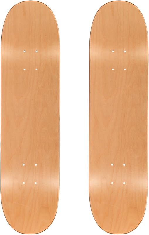 2PCS Blank Maple Skateboard Deck