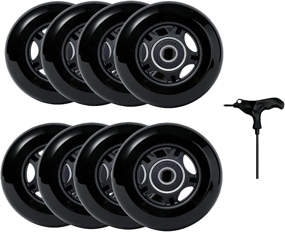 8-Pack Inline Skate Wheels